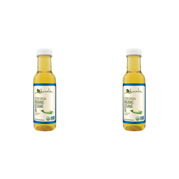 Organic Extra Virgin Sesame Oil 12Oz (Bpa- Plastic Bottle) (Pack Of 2) Organic Extra Virgin Sesame Oil 12Oz (Bpa- Plastic Bottle) (Pack Of 2)