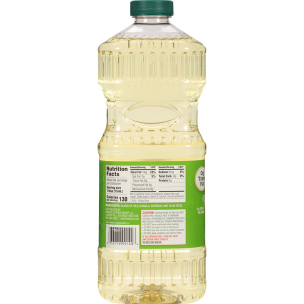 Smart Balance Vegetable Oil Bottle Smart Balance Vegetable Oil Bottle