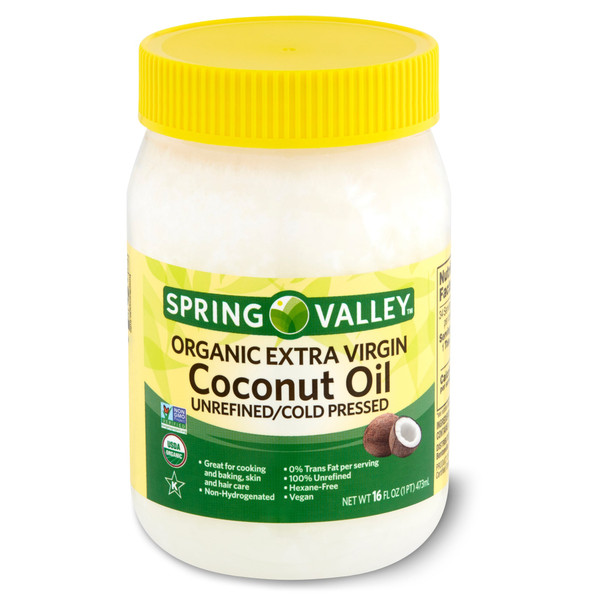 Spring Valley Organic Extra Virgin Coconut Oil Spring Valley Organic Extra Virgin Coconut Oil