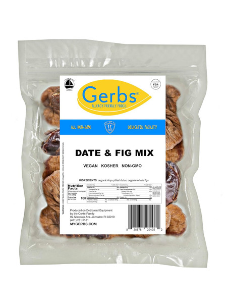 Gerbs Fig & Date Dried Holiday Fruit Snack Mix 2 Lbs. Premium Grade  Top 14 Food Allergy   Resealable Bulk Bag  Made In Usa  Unsulfured & Packed With Antioxidants  Gluten Peanut Tree Nut Gerbs Fig & Date Dried Holiday Fruit Snack Mix 2 Lbs. Premium Grade  Top 14 Food Allergy   Resealable Bulk Bag  Made In Usa  Unsulfured & Packed With Antioxidants  Gluten Peanut Tree Nut