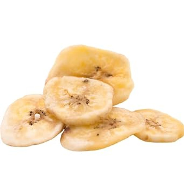 Gerbs Unsweetened Banana Chip Slices 14 Oz.  Freshly Made Resealable Bag  Top 14 Food Allergy   Sulfur Dioxide   Excellent Source Of Potassium & Magnesium  Gluten, Peanut, Tree Nut