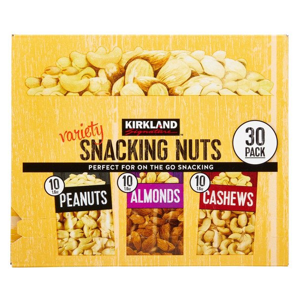Kirkland Signature Variety Snacking Nuts, 3.0 Lb