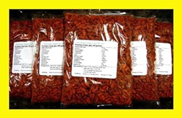 Nutritionsource Healthyway Organic Goji Berries Raw Superfood 1 Lb Wolfberry