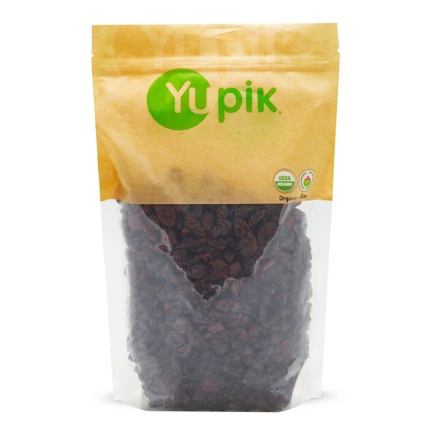 Yupik Dried Cranberries, Organic Apple Juice Infused, 2.2 Lb, Non-Gmo, Vegan, Gluten-, Pack Of 1