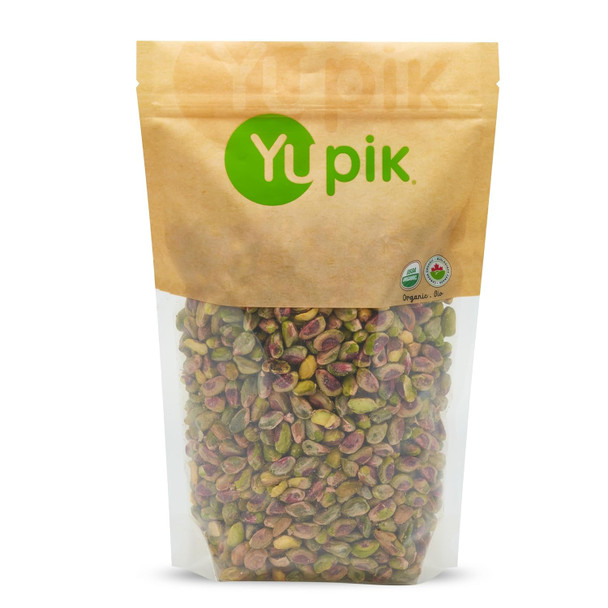 Yupik Nuts Organic Raw Pistachio Kernels, 2.2 Lb, Non-Gmo, Vegan, Gluten-, Pack Of 1