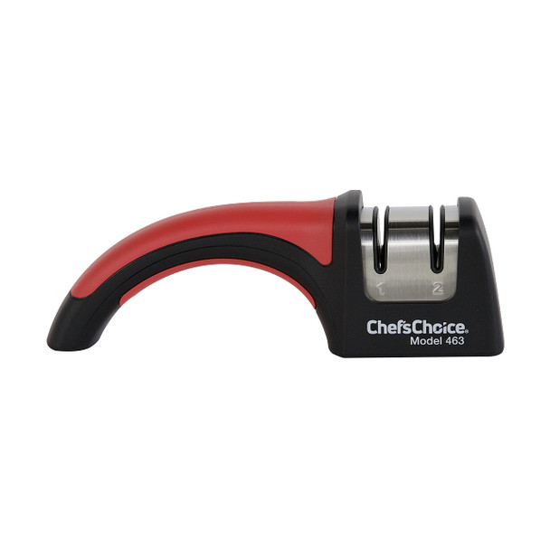 Chef’Schoice Professional Manual Knife Sharpeners Pronto Hone For 15-Degree Straight-Edge And Serrated Knives With Precise Angle Control & Compact Footprint 2 Stage Black Chef’Schoice Professional Manual Knife Sharpeners Pronto Hone For 15-Degree Straight-Edge And Serrated Knives With Precise Angle Control & Compact Footprint 2 Stage Black