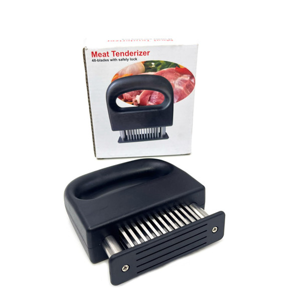 Fastbird Meat Tenderizer Tools With 48 Stainless Steel Blades Cooking For Your Kitchen