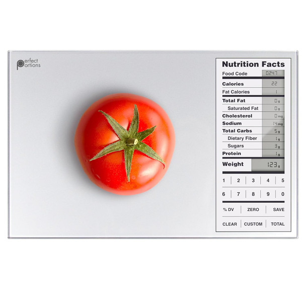 Greater Goods Perfect Portions Nutrition Scale For Meal Planning Tracking Nutrition Value And Macro Counting (Non-Backlit Model)