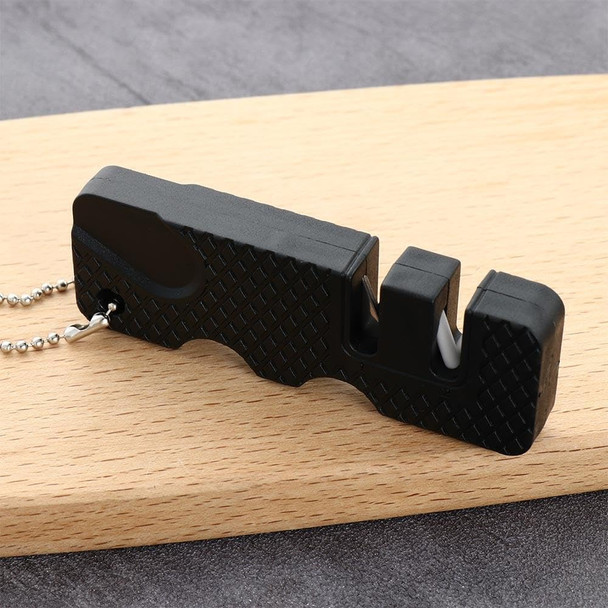 Kopida Knife Sharpeners 2Pcs Kitchen Multipurpose Keychain Whetstone Carbide Knife Pocket Diamond Sharpening Tool Outdoor Camping Knives Accessories