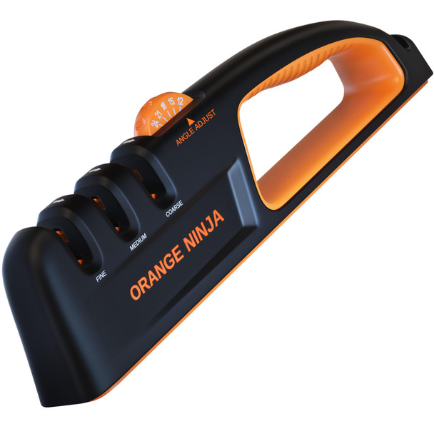 Sharp Pebble 5 Precision Adjust Knife Sharpener- 3-Stage Premium Kitchen Knife Sharpener To Repair Restore & Polish Blades By Sharp Pebble
