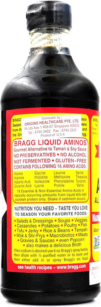 Bragg Liquid Aminos 16 oz. 16 Ounces