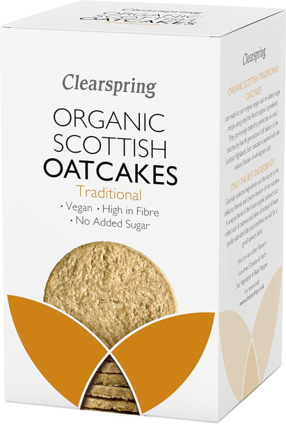 Clearspring Organic Oatcakes (Traditional, 6)