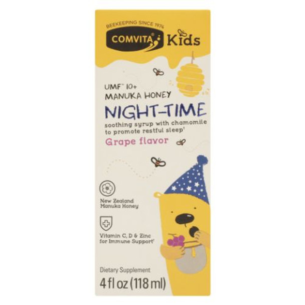 Manuka Honey Night Time Grape Flavor Kids 4 Oz By Comvita Manuka Honey Night Time Grape Flavor Kids 4 Oz By Comvita
