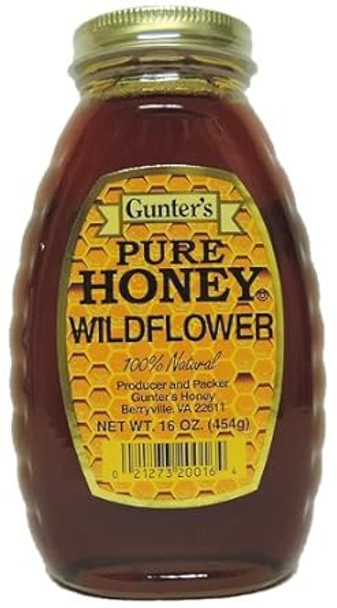 Gunter's Wildflower Honey - 1 Pound Jar