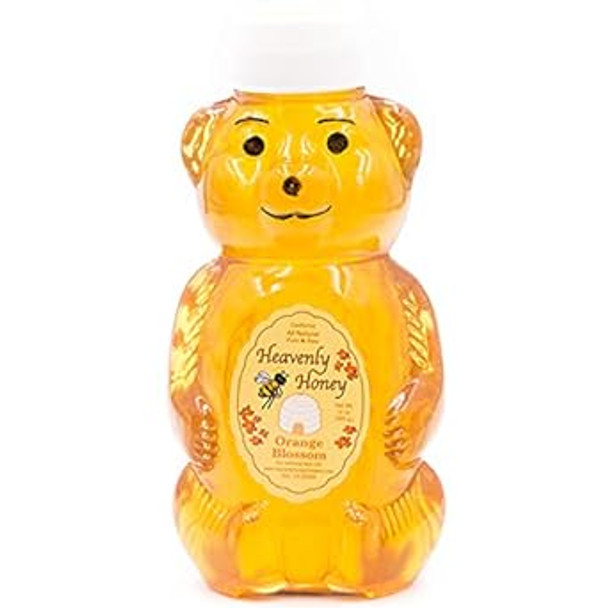 Orange Blossom Honey (12oz) Bear Orange Blossom Honey (12oz) Bear