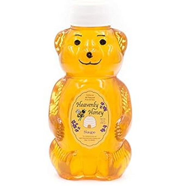 Sage Honey (12oz) Bear