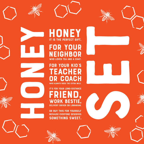 Nate’s Holiday Honey Bundle, 2 Honey Products, Hot Honey + Raw & Unfiltered Honey, Perfect for ing, Holiday Recipe I
