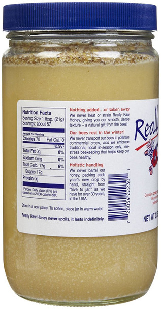 Really Raw Honey Energy Snack, Unstrained, 42 oz