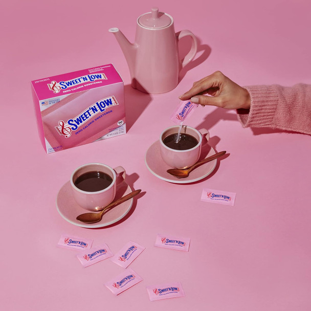 Sweet’N Low Zero-Calorie Sweetener Contains Saccharin, Sugar Substitute, Keto, Vegan, Gluten- Great for Cooking,