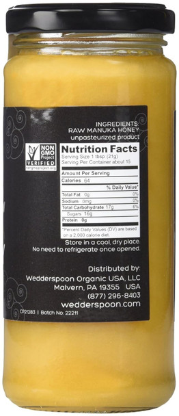 WEDDERSPOON Kfactor 12 Manuka Honey, 11.5 OZ