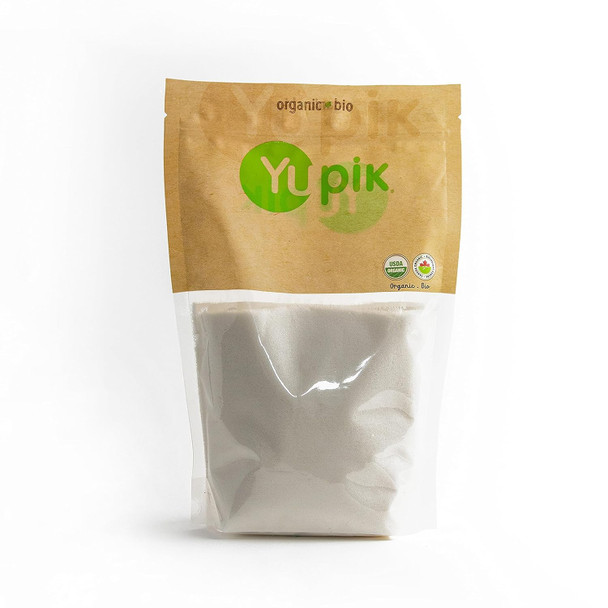 Yupik Organic Granulated Erythritol With Monk Fruit, 1.1 lb Natural Sweetener, Sugar Substitute, Diabetic-Friendly Sweetener, Sugar- Sweetener