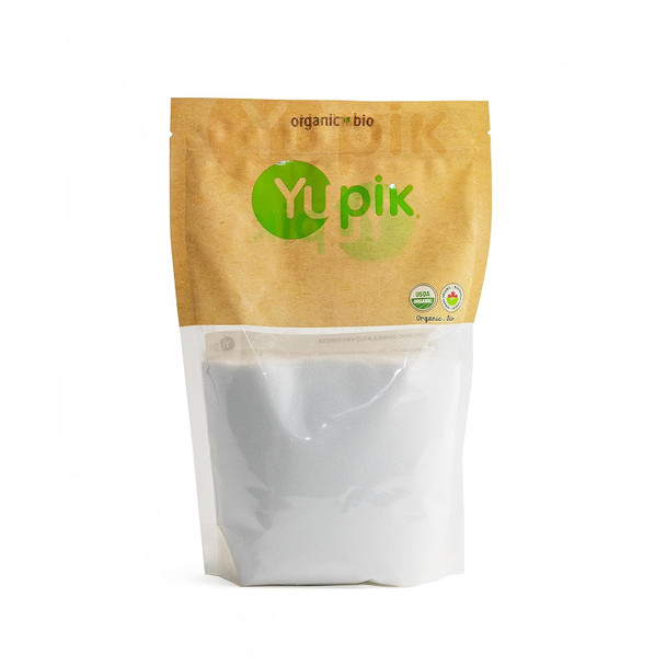 Yupik Organic Granulated Erythritol, 2.2 lb, Natural Sweetener Sugar Substitute, Diabetic-Friendly Sweetener, Sugar- Sweetener