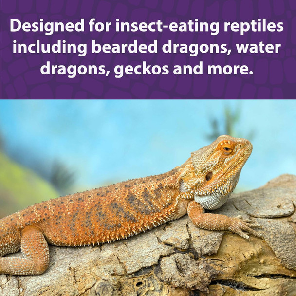 Mazuri Bearded Dragon Food - Insect Portion Of A Complete Diet 8 Ounce (8 Oz) Bag