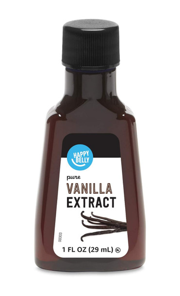 Brand - Happy Belly Pure Vanilla Extra, 1 Fl Oz (Pack Of 1)