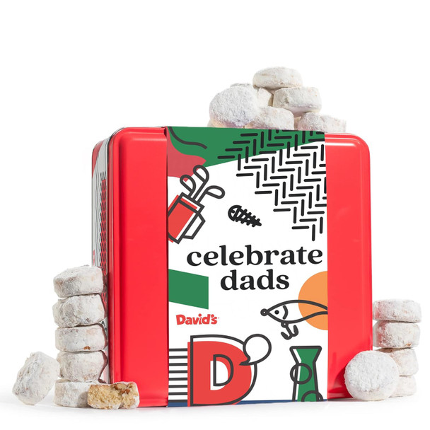 David’S Cookies Father'S Day Butter Pecan Meltaways Flavored Gormet Cookies With Crunchy Pecans - Delicious Ideal Cookie Basket For Dads This Father'S Day 1 Lb