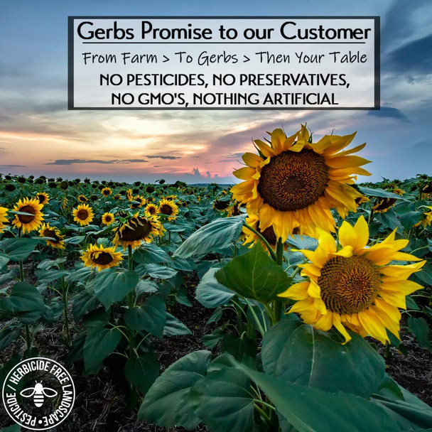 Gerbs Sunflower Seed Meal 4 Lbs. Premium Grade Freshly Harvested & Packaged In Resealable Bulk Bag Non-Gmo, Keto & Paleo Anti-Inflammatory Benefits, Prevent & Fight Sickness Gluten Peanut