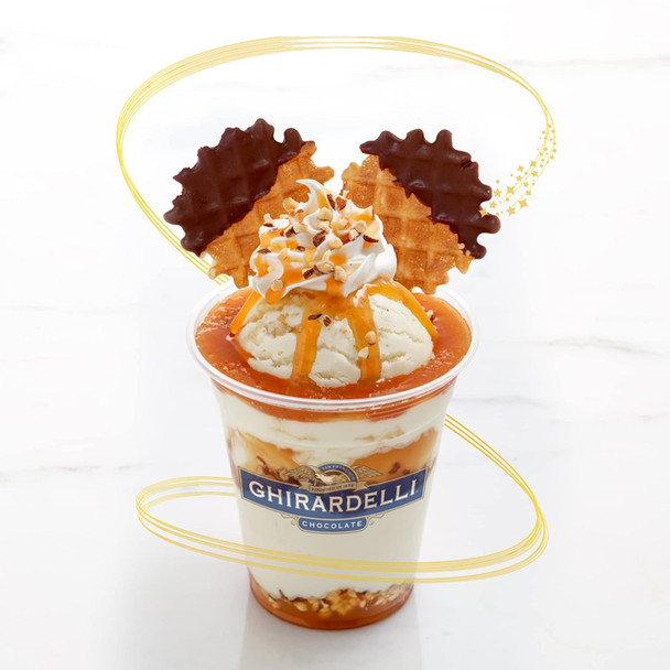 Ghirardelli Sauce Squeeze Bottles, 2-16 Oz Caramel, 1-16 Oz Sea Salt Caramel (Pack Of 3) With Ghirardelli Stamped Barista Spoon Ghirardelli Sauce Squeeze Bottles, 2-16 Oz Caramel, 1-16 Oz Sea Salt Caramel (Pack Of 3) With Ghirardelli Stamped Barista Spoon