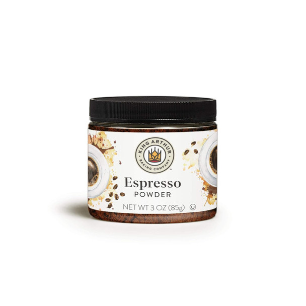 King Arthur, Espresso Powder, Kosher, Reusable Plastic Jar, 3 Ounces