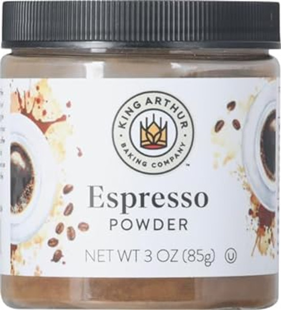 King Arthur, Espresso Powder, Kosher, Reusable Plastic Jar, 3 Ounces