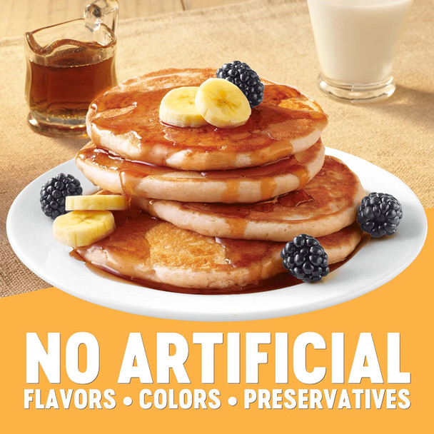 Krusteaz Heart Healthy Buttermilk Pancake And Waffle Mix, Light & Fluffy, 25.2 Oz Boxes (Pack Of 12)