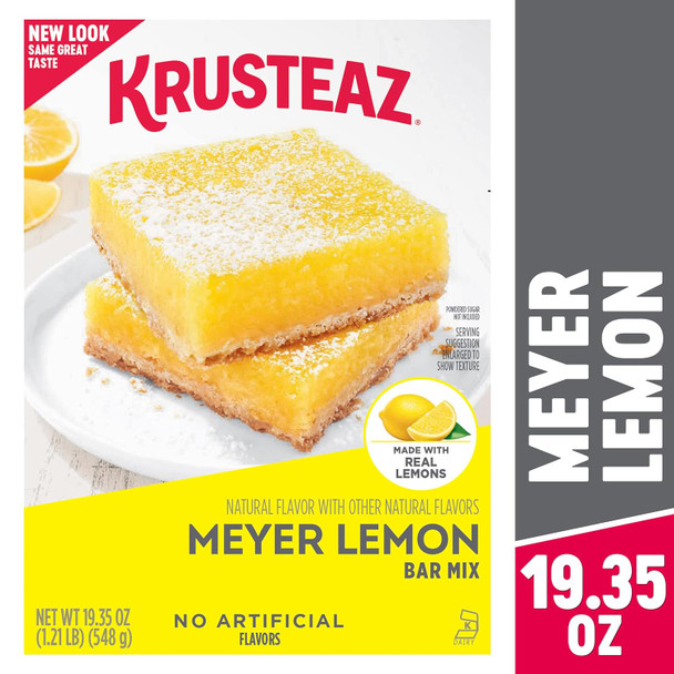 Krusteaz Meyer Lemon Bar Mix, (19.35 Oz (Pack Of 1)) Krusteaz Meyer Lemon Bar Mix, (19.35 Oz (Pack Of 1))