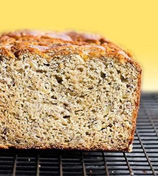 Miss Jones Baking Banana Bread & Muffin Mix - Whole Grains, 50% Lower Sugar, Real Banana, Naturally Sweetened Desserts & Treats, 10.57 Ounce (Pack Of 1)
