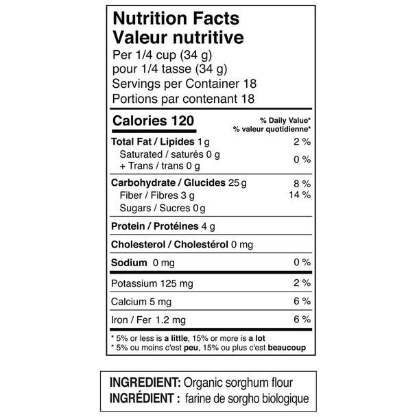 Namaste Foods Organic Sorghum Flour Gluten , 22 Oz. (Pack Of 6) – Allergen Namaste Foods Organic Sorghum Flour Gluten , 22 Oz. (Pack Of 6) – Allergen
