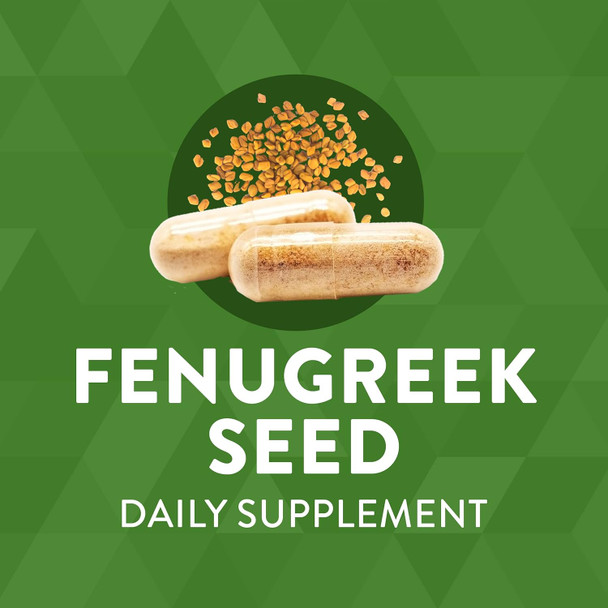 Nature'S Way Fenugreek Seed, Promotes Healthy Lactation, Non-Gmo Project Verified, Vegan, 320 Capsules Nature'S Way Fenugreek Seed, Promotes Healthy Lactation, Non-Gmo Project Verified, Vegan, 320 Capsules
