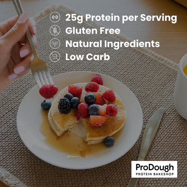 Prodough Shop Buttermilk Pancake And Waffle Mix - Gluten , Low Carb, High Protein Pancake Mix - Healthy Pancakes And Waffles For Breakfast Or Snack