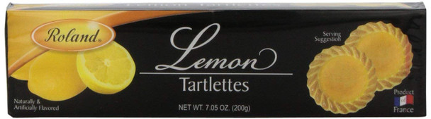 Roland Tartlettes, Lemon, 7.05 Ounce (Pack Of 20)