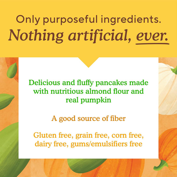 Simple Mills Almond Flour Pancake & Waffle Mix, Pumpkin - Gluten , Plant Based, Paleo Friendly, Breakfast 10.7 Ounce (Pack Of 1)