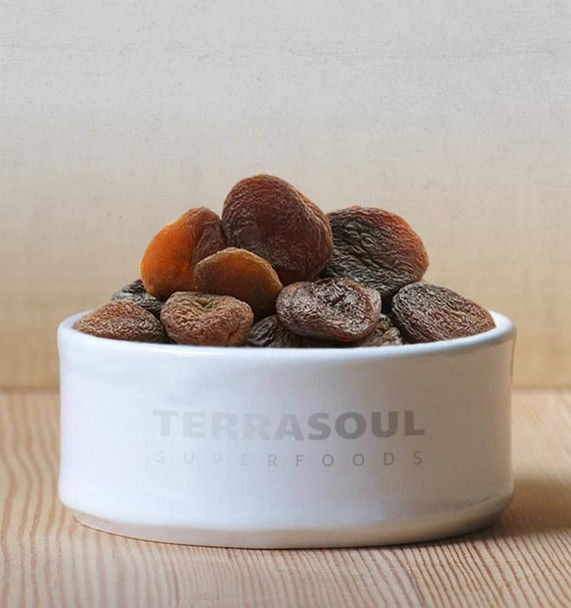 Terrasoul Superfoods Organic Sun-Dried Apricot 6Lb Bundle (3-2Lb Resealable Packages)