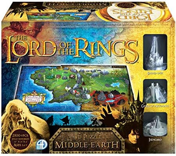 4D Cityscape Lord Of The Ring Middle Earth 3D Time Puzzle (1390 Piece) 4D Cityscape Lord Of The Ring Middle Earth 3D Time Puzzle (1390 Piece)