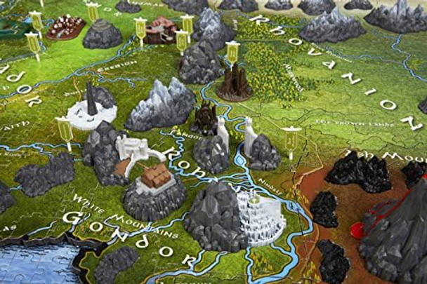 4D Cityscape Lord Of The Ring Middle Earth 3D Time Puzzle (1390 Piece) 4D Cityscape Lord Of The Ring Middle Earth 3D Time Puzzle (1390 Piece)