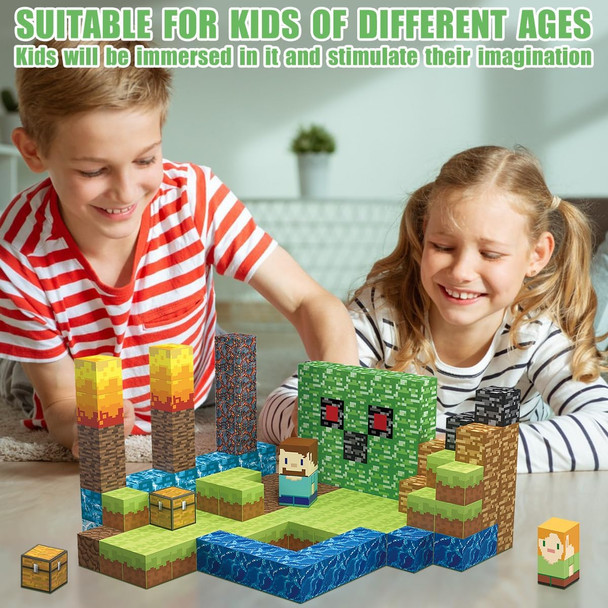 Aidyvoi 160 Pcs Magnetic Blocks Building Toys Build 3D Magnetic Building Blocks Set For Kids Ages 3+ Magnet Blocks Stem Sensory Educational Christmas Birthday s Construction Toys Aidyvoi 160 Pcs Magnetic Blocks Building Toys Build 3D Magnetic Building Blocks Set For Kids Ages 3+ Magnet Blocks Stem Sensory Educational Christmas Birthday s Construction Toys