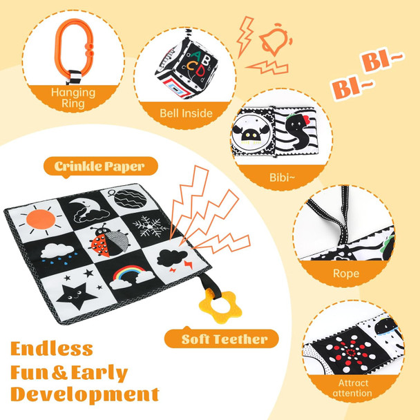 Ajsupojouet 3 Pcs Car Seat Toys For Babies 0-6 Months,Black And White Baby Hanging Rattle Toys For Crib Mobile,High Contrast Baby Toys For born Toys,Infant Sensory Toy Best For 0-6 6-12Months Ajsupojouet 3 Pcs Car Seat Toys For Babies 0-6 Months,Black And White Baby Hanging Rattle Toys For Crib Mobile,High Contrast Baby Toys For born Toys,Infant Sensory Toy Best For 0-6 6-12Months