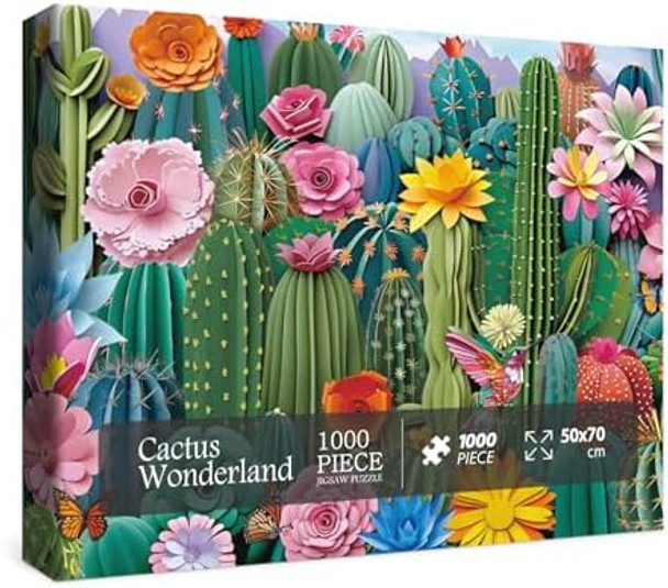Bboldin 3D Flower Cactus Puzzles For Adults 1000 Pieces Colorful Art Plant Garden Jigsaw Puzzles Pretty Bird Nature Aesthetic Impossible Challenging Puzzle Bboldin 3D Flower Cactus Puzzles For Adults 1000 Pieces Colorful Art Plant Garden Jigsaw Puzzles Pretty Bird Nature Aesthetic Impossible Challenging Puzzle