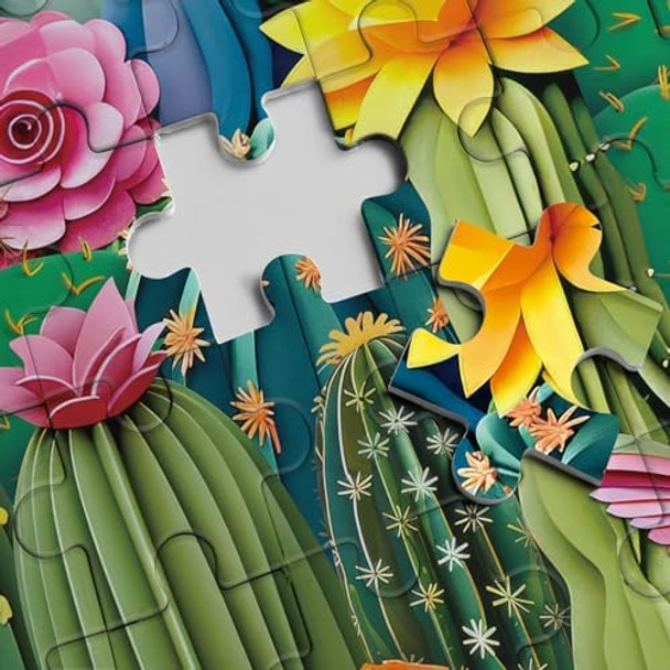 Bboldin 3D Flower Cactus Puzzles For Adults 1000 Pieces Colorful Art Plant Garden Jigsaw Puzzles Pretty Bird Nature Aesthetic Impossible Challenging Puzzle Bboldin 3D Flower Cactus Puzzles For Adults 1000 Pieces Colorful Art Plant Garden Jigsaw Puzzles Pretty Bird Nature Aesthetic Impossible Challenging Puzzle