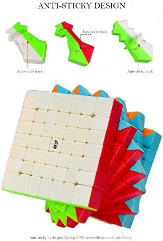 Bestcube 7X7 Cube Stickerless Qy Toys 7X7X7 Speed Cube Puzzle s Toys(67Mm)