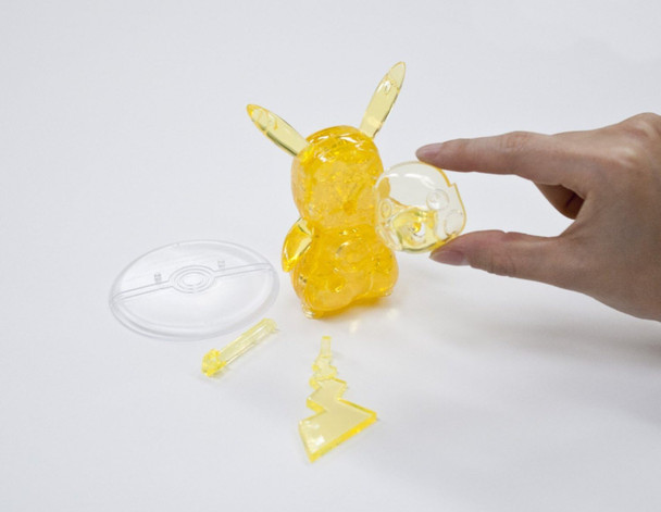 Beverly Pokemon Xy Crystal 3D Jigsaw Puzzle - Pikachu (29 Piece)